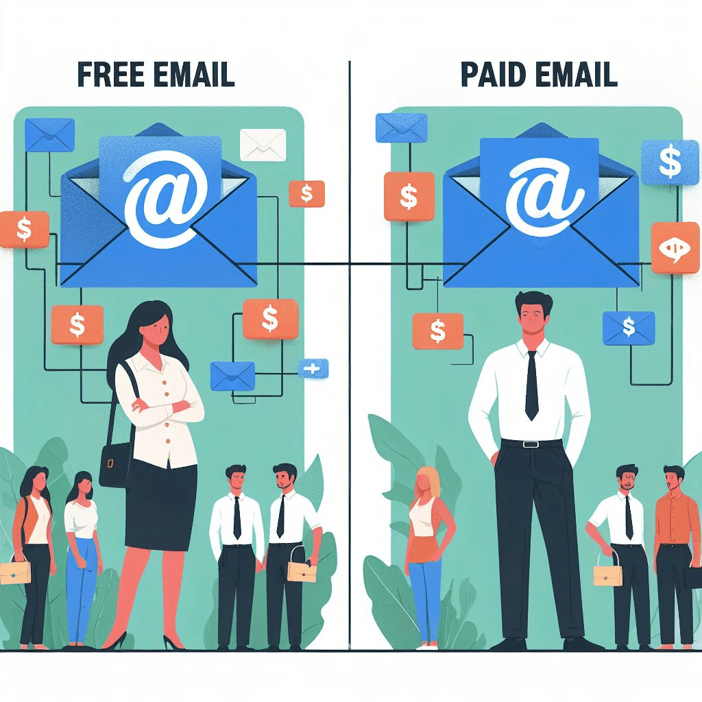 free vs paid email