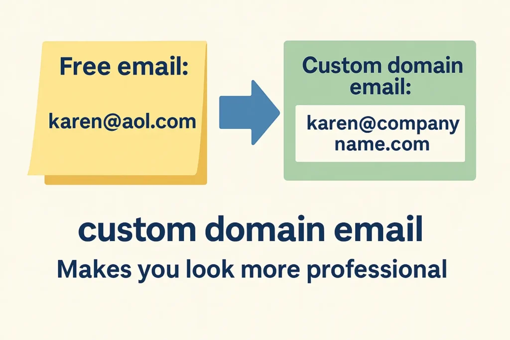 Why Your Business Needs a Custom Domain Email (and to Ditch That @gmail)
