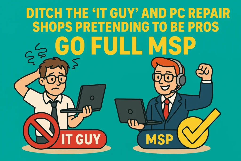 The Real Cost of IT Support: Why MSPs Beat the “IT Guy” and In-House Teams