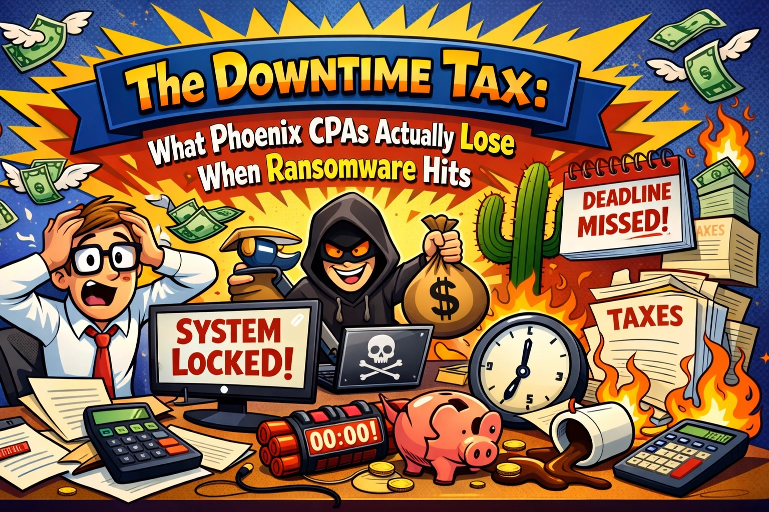 The Downtime Tax: What Phoenix CPAs Actually Lose When Ransomware Hits ...