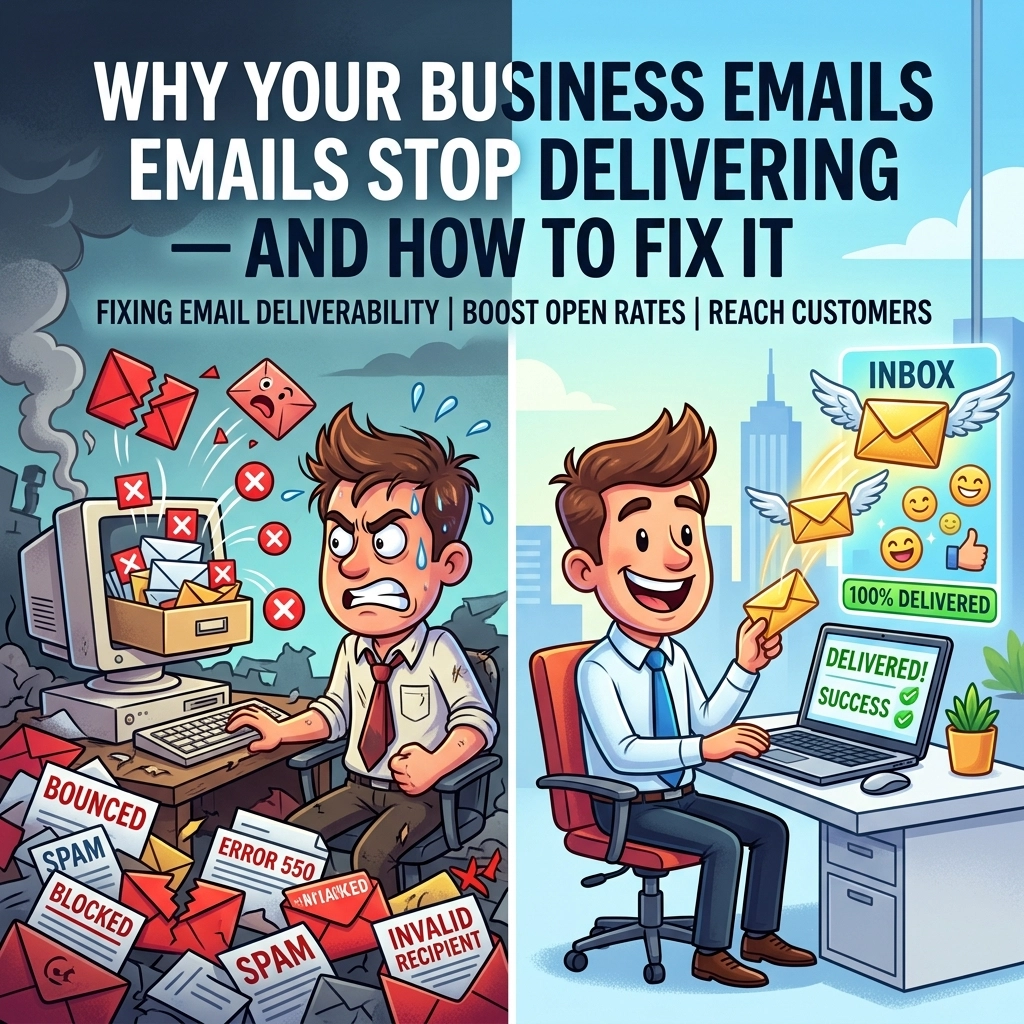 Why Your Business Emails Stop Delivering, and How to Fix It - Your ...