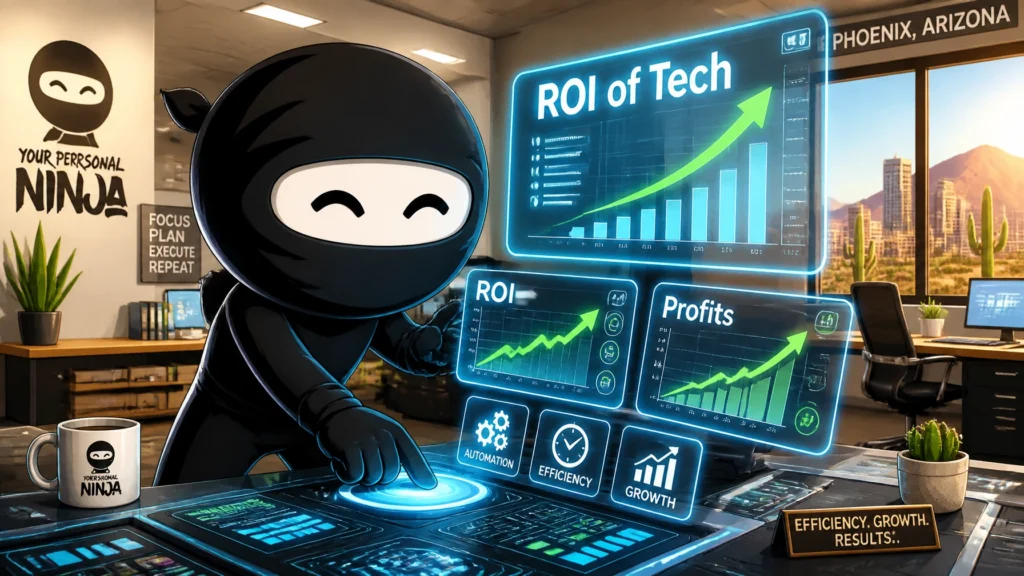 The ROI of Ignoring Your Tech: 5 Ways Outsourcing to Your Personal Ninja Actually Makes You Money The ROI of Ignoring Your Tech: 5 Ways Outsourcing to Your Personal Ninja Actually Makes You Money